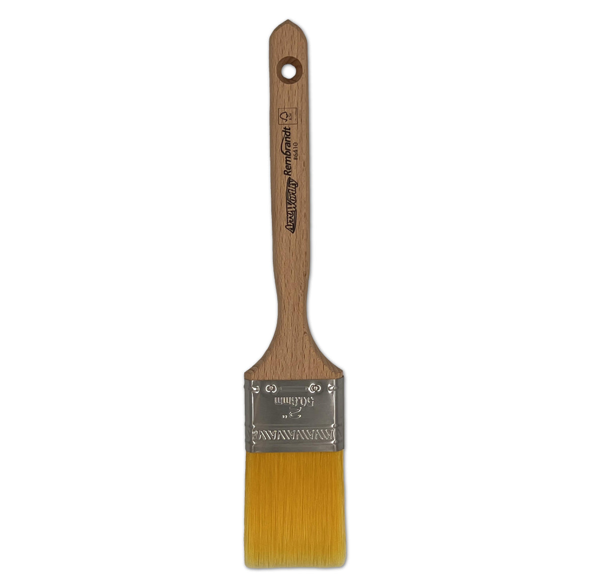 Arroworthy Rembrandt Long Handle Straight Cut Flat Sash Brush