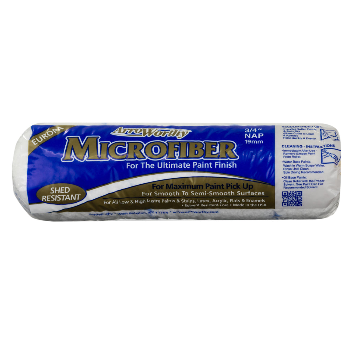 Arroworthy 9" Microfiber Roller Sleeve