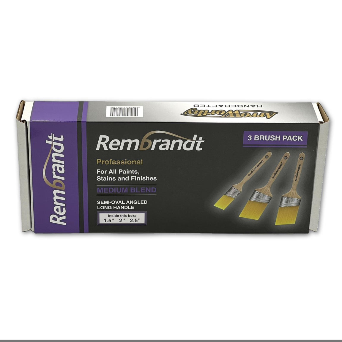 Arroworthy Rembrandt Angle Cut 3 Pack - Standard Handle