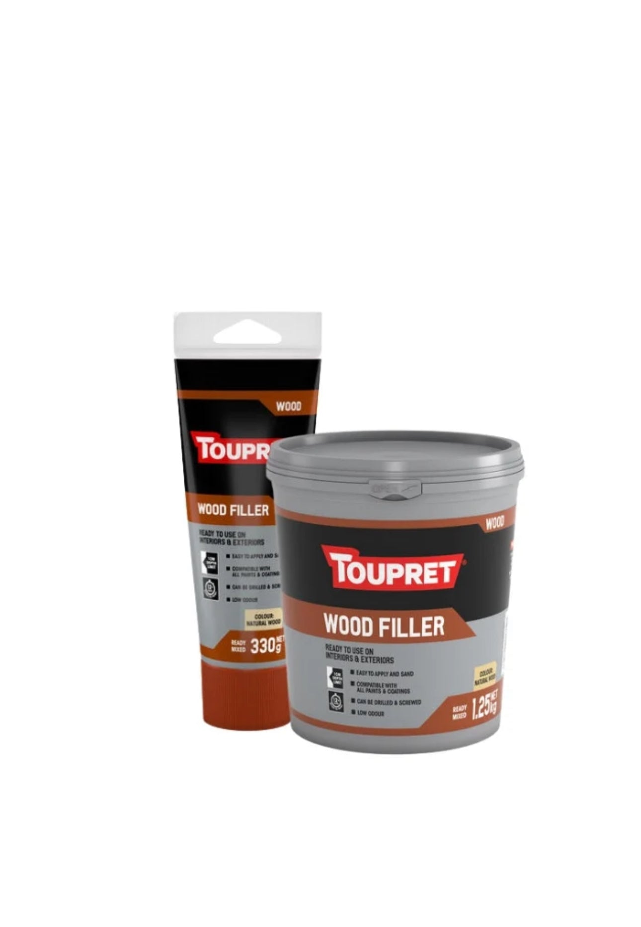 Toupret Wood Filler - Ready To Use