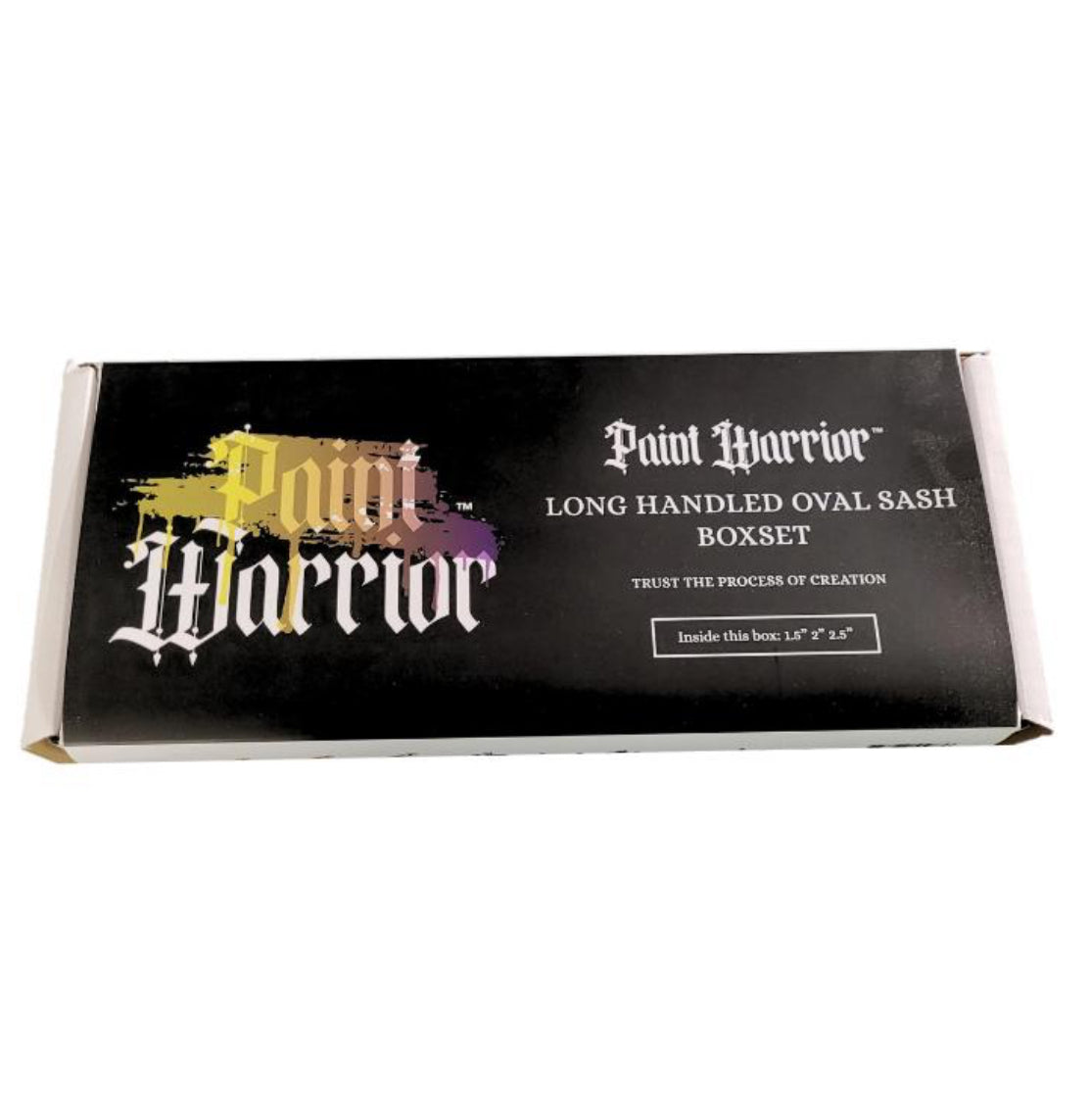 Paint Warrior Semi Oval Angled Cut Brush Set