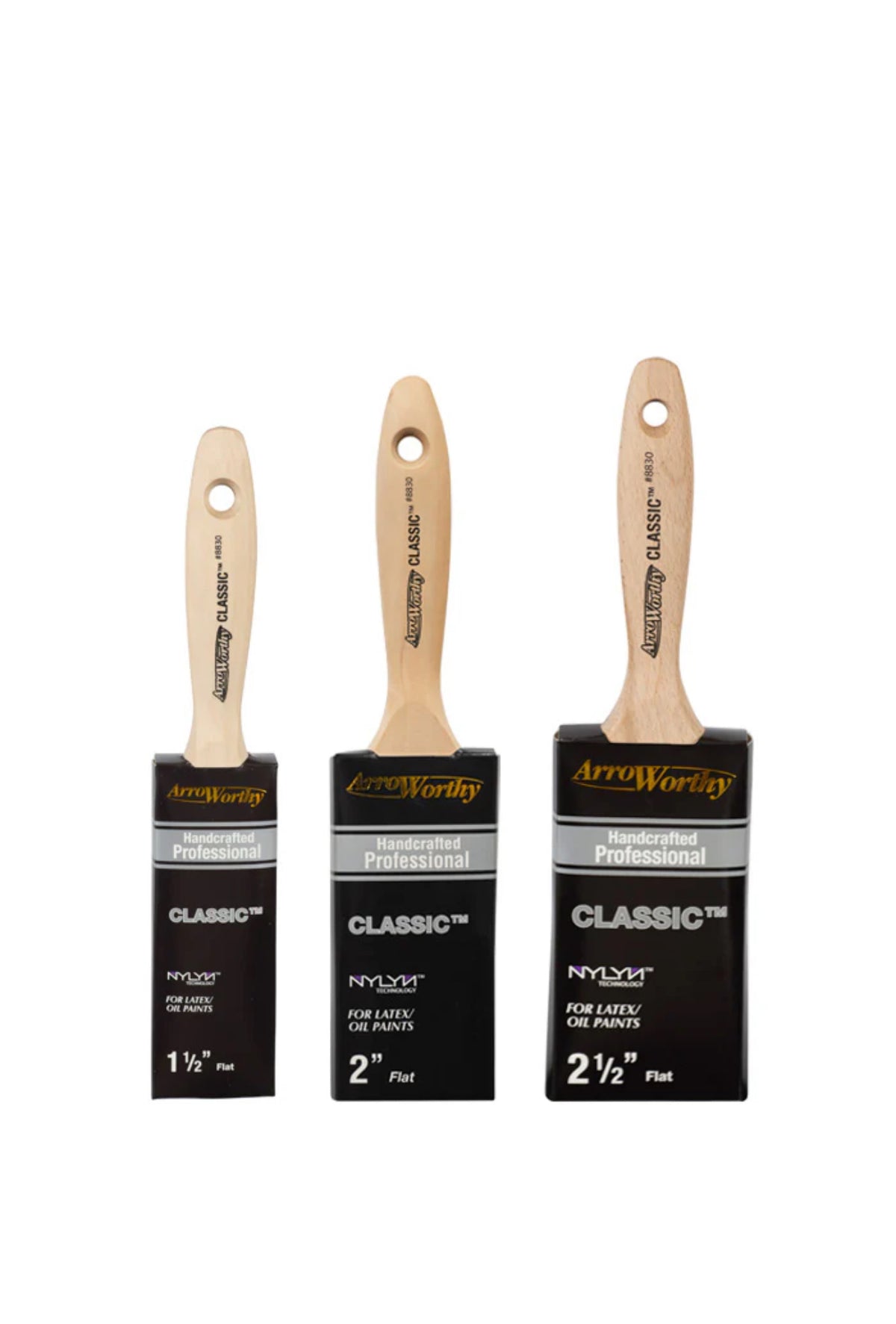 Arroworthy Classic Beaver Tail Brush