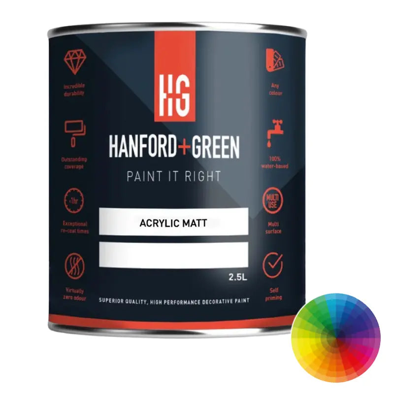 Hanford & Green Acrylic Matt (Tinted)