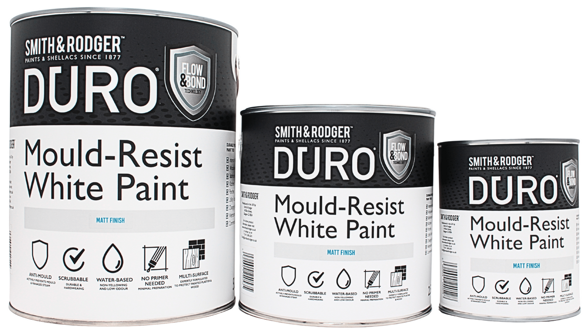 Smith and Rodger Duro Mould-resist White Satin