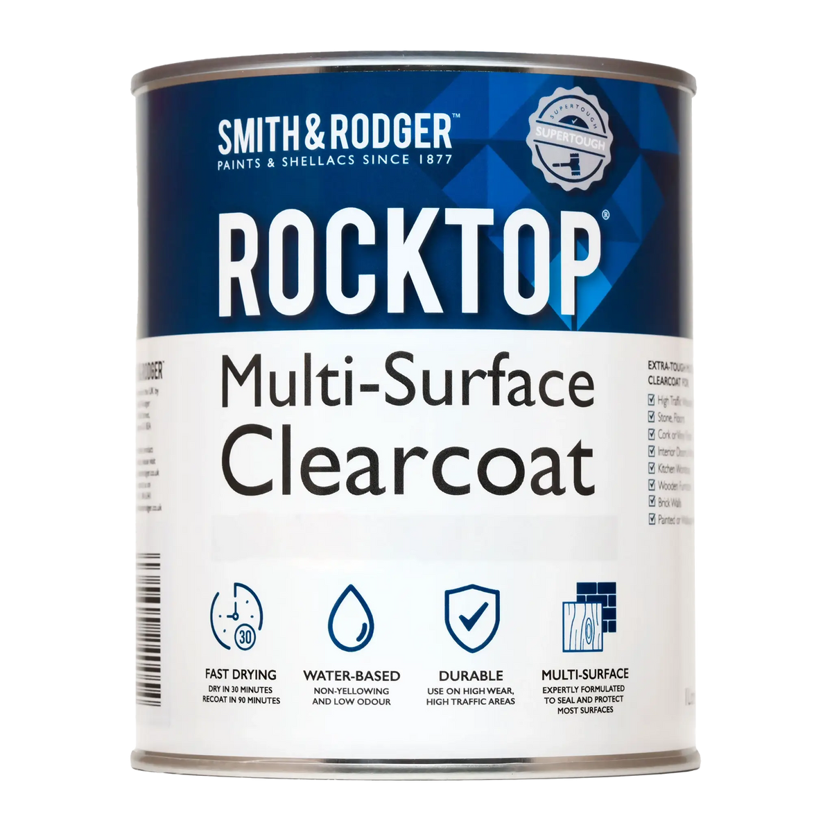 Rocktop Multi-Surface Clear-coat Ultra Matt