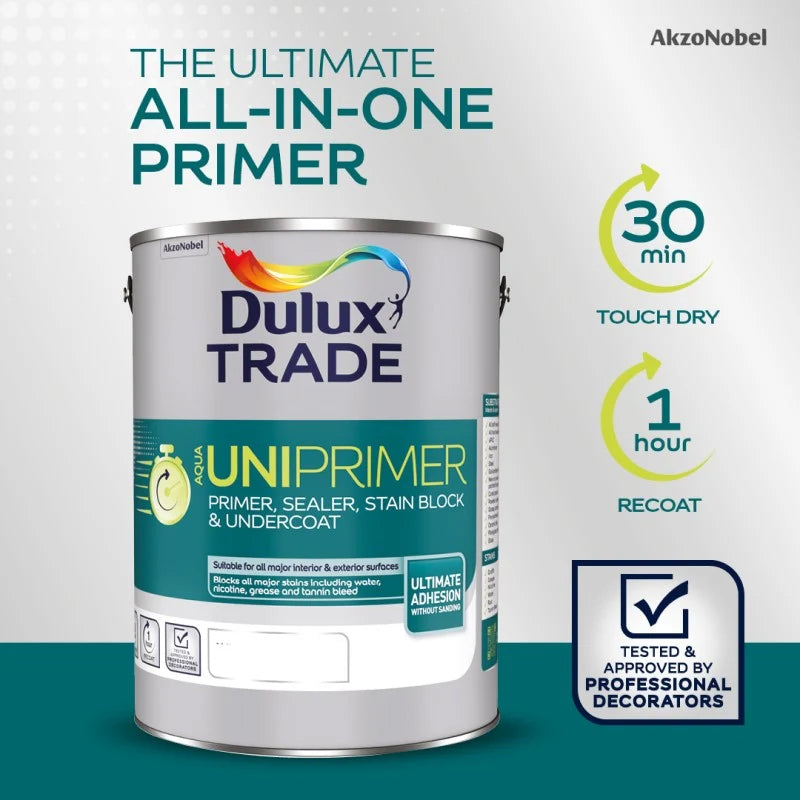 Dulux Trade Aqua Uniprimer - White