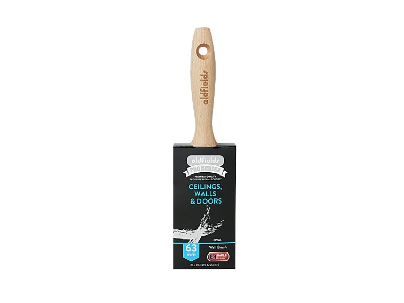Oldfields Pro Series 2.5" Oval Straight Cut Wall Brush