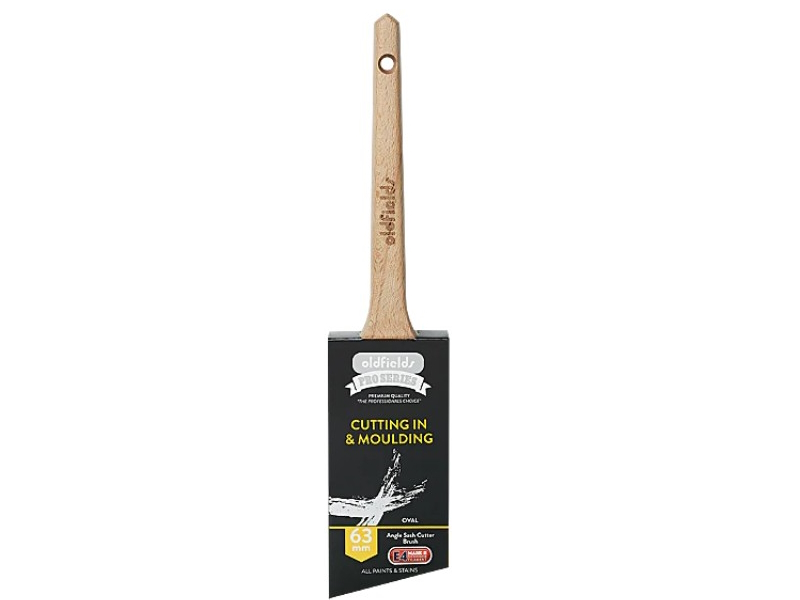 Oldfields Pro Series 2.5" Oval Angled Sash Cutter Brush