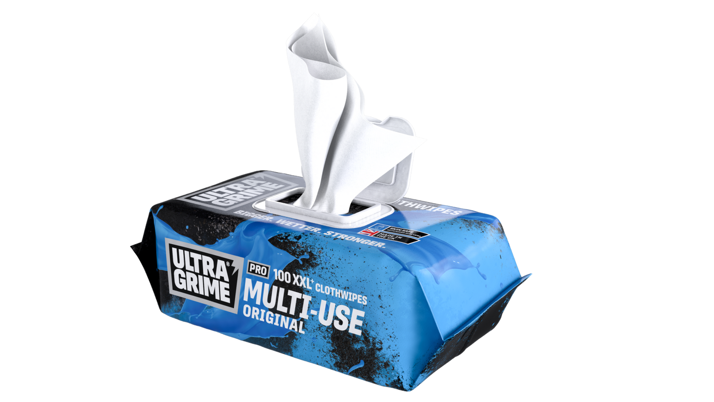 UltraGrime Pro XXL Multiuse Wipes