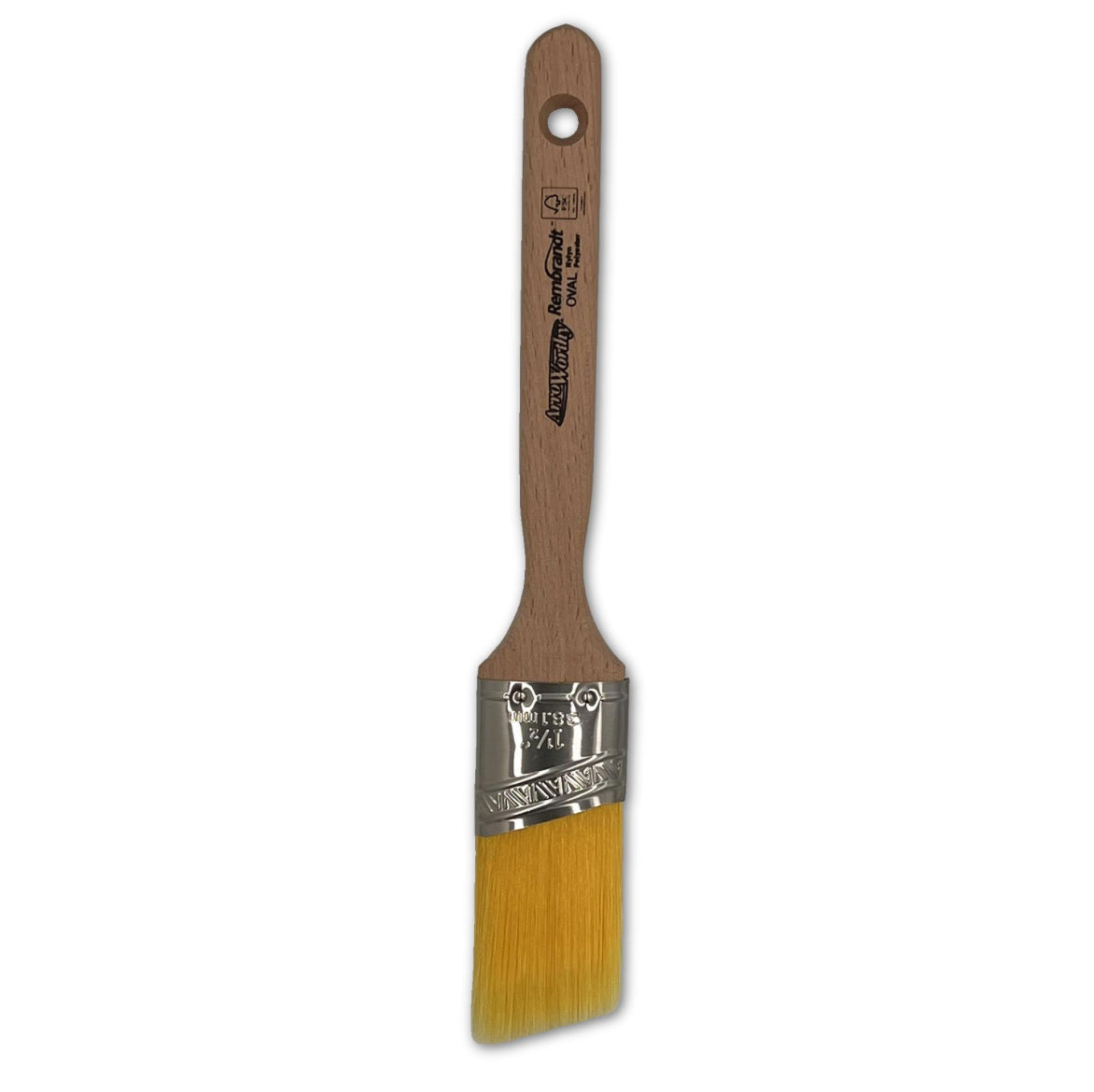 Arroworthy Rembrandt Semi Oval Angular Sash Brush
