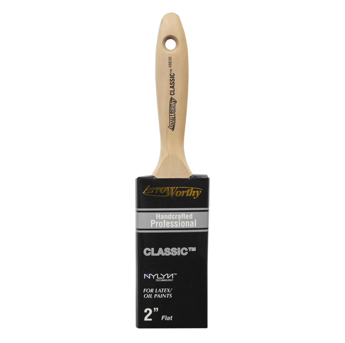Arroworthy Classic Beaver Tail Brush