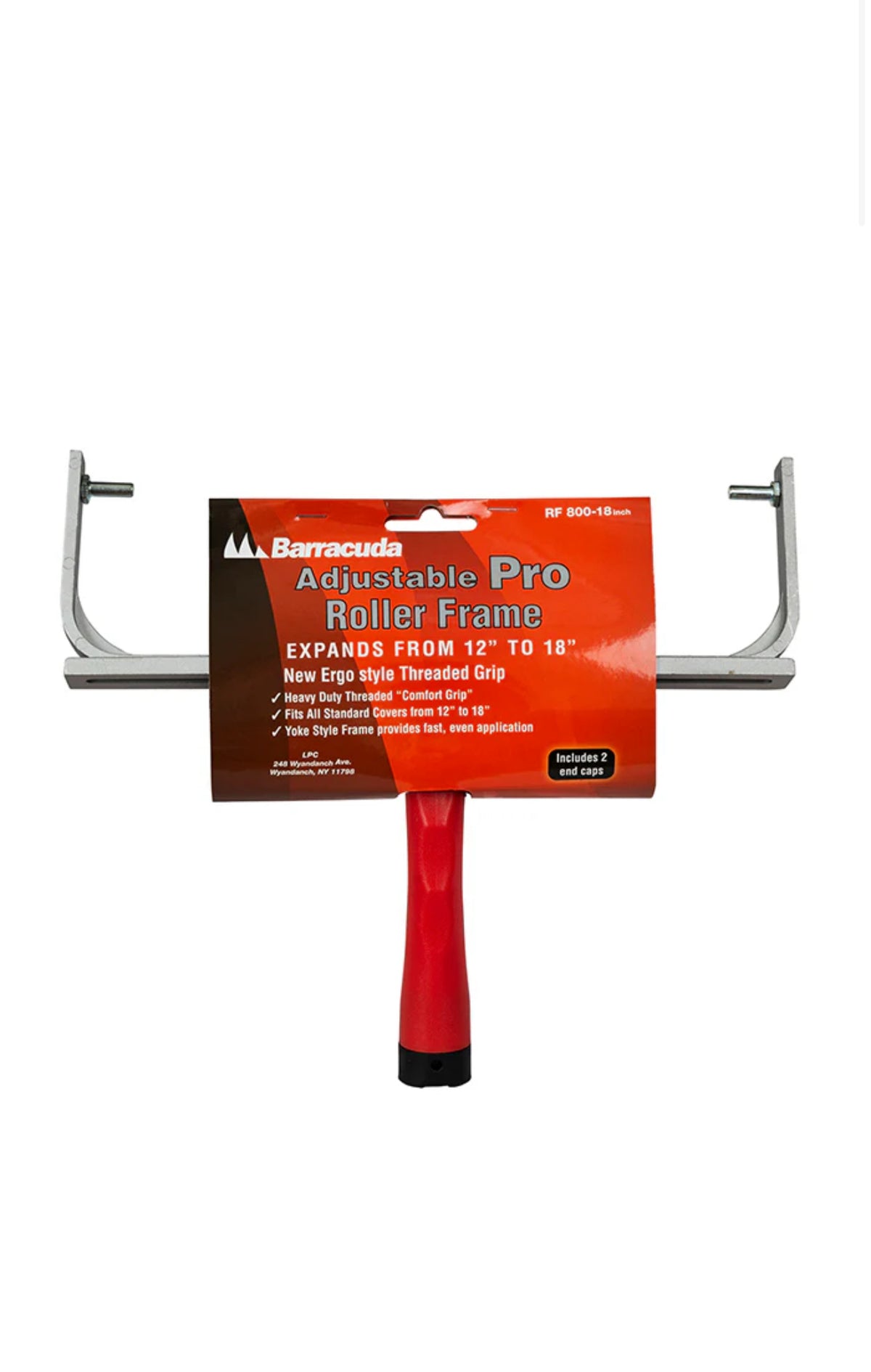 Barracuda Professional Adjustable Roller Frame - 12 To 18 Inch