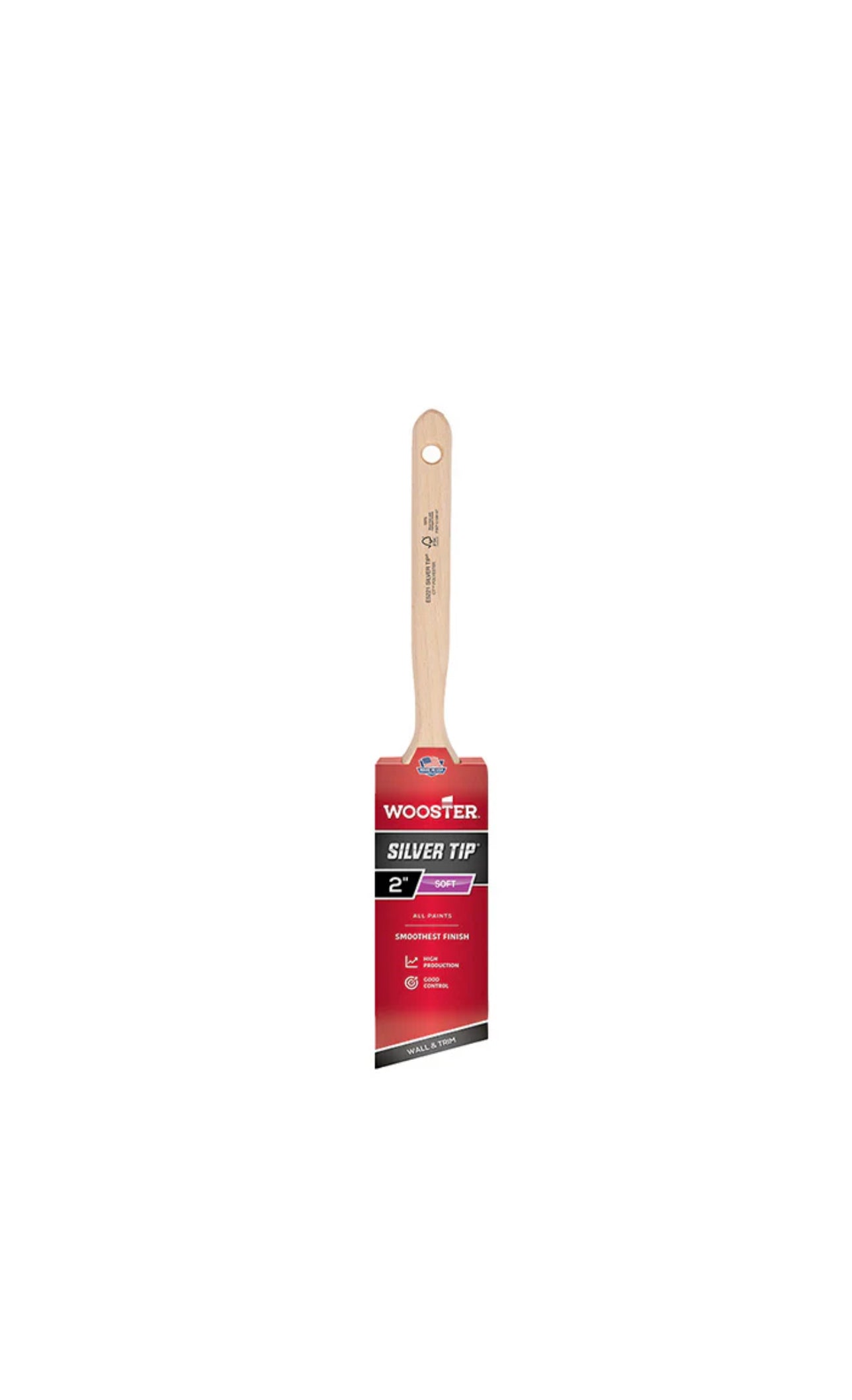 Wooster Silver Tip Angle Sash Paint Brush