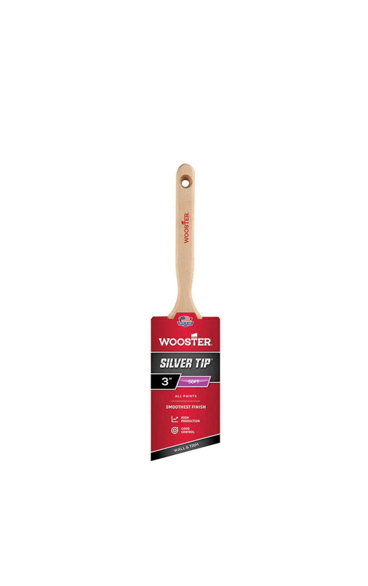 Wooster Silver Tip Angle Sash Paint Brush
