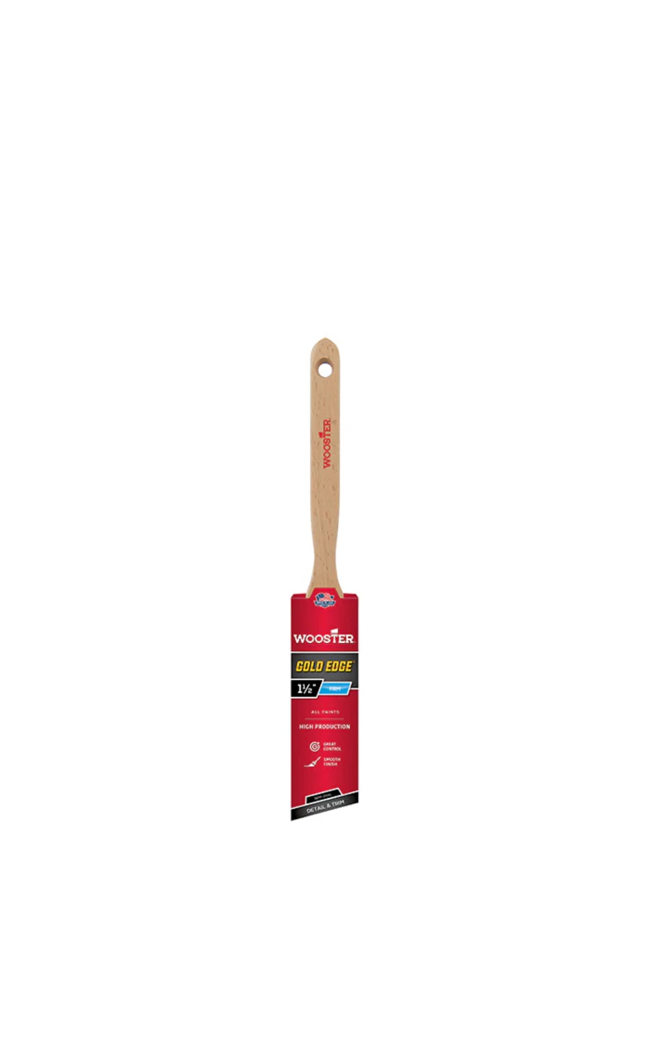 Wooster Gold Edge Semi- Oval Angle Sash Paint Brush