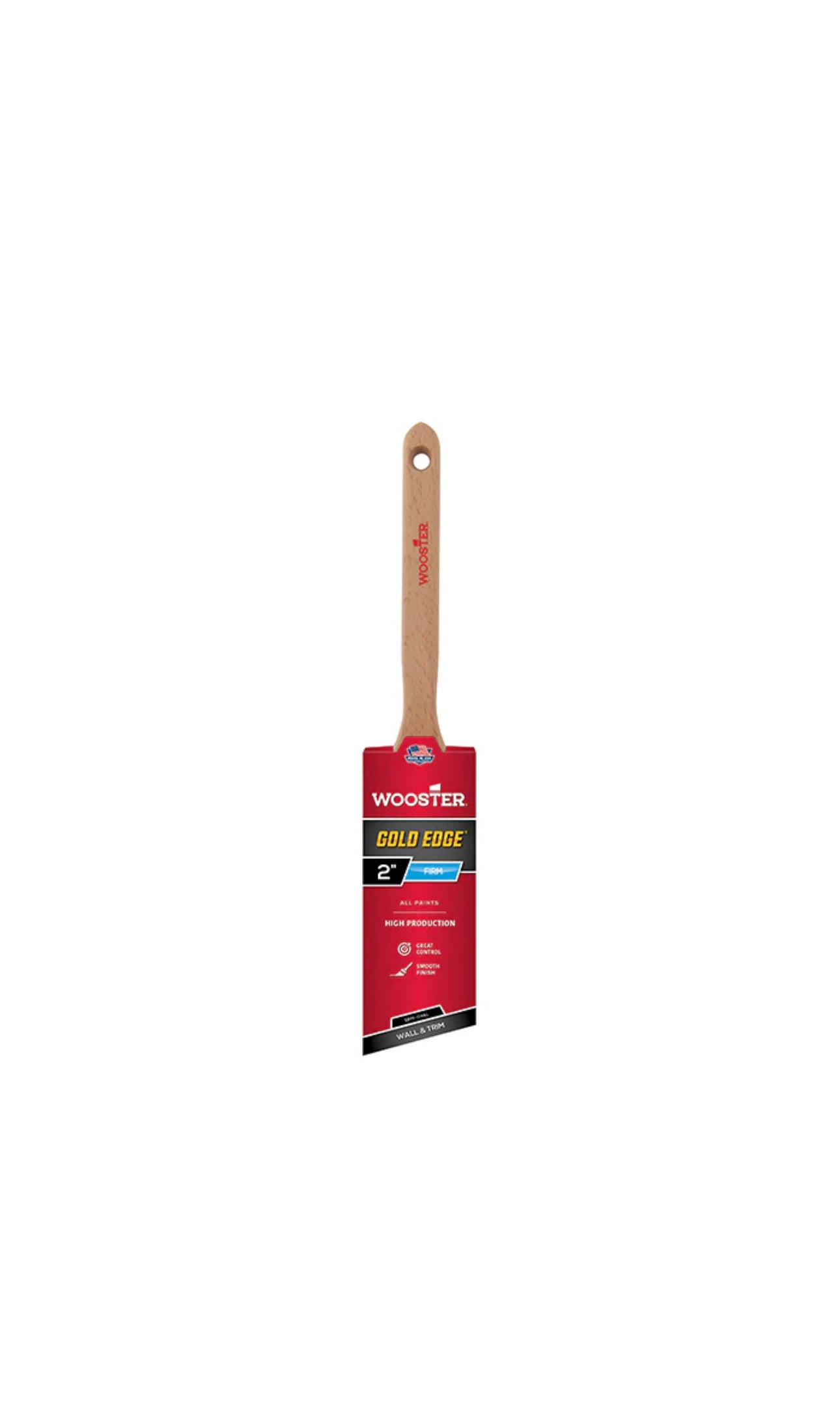 Wooster Gold Edge Semi- Oval Angle Sash Paint Brush