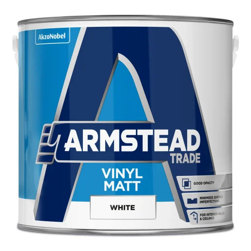 Armstead Trade Vinyl Matt Pure Brilliant White