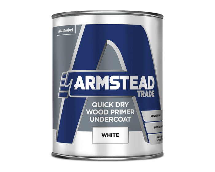 Armstead Trade Quick Dry Wood Primer Undercoat White