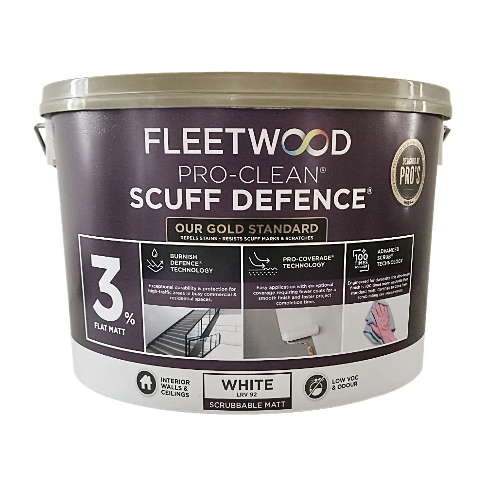 Fleetwood Pro-Clean Scuff Defence (White)
