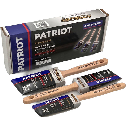 Arroworthy Patriot Semi Oval Angle 3 Pack - Standard Handle