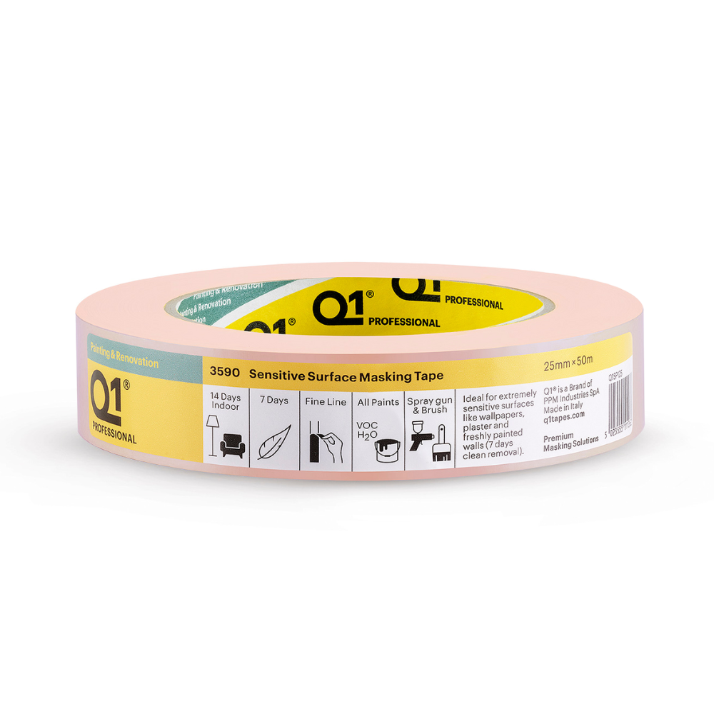 3590 Q1® Sensitive Surface Masking Tape
