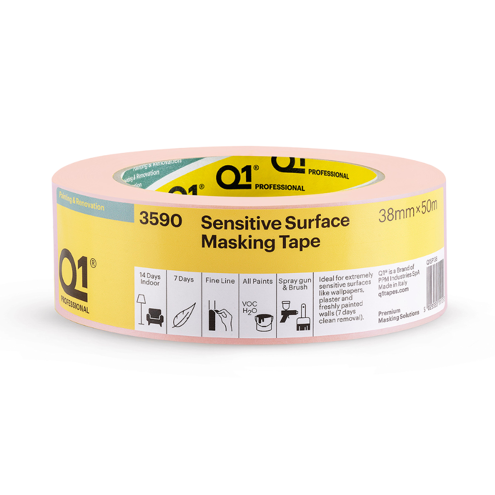 3590 Q1® Sensitive Surface Masking Tape