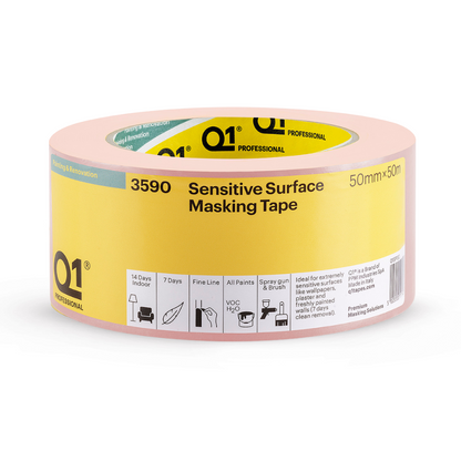 3590 Q1® Sensitive Surface Masking Tape