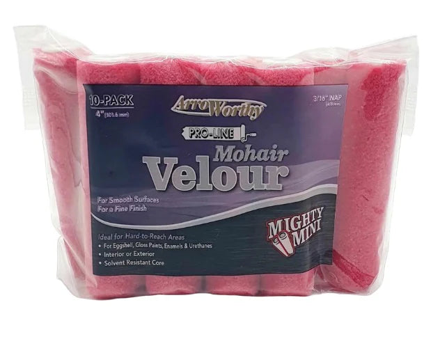 Arroworthy Mohair Velour 4" 10 pack